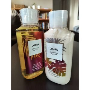 SET bbw OAHU Body Lotion & Shower Gel DISCONTINUED